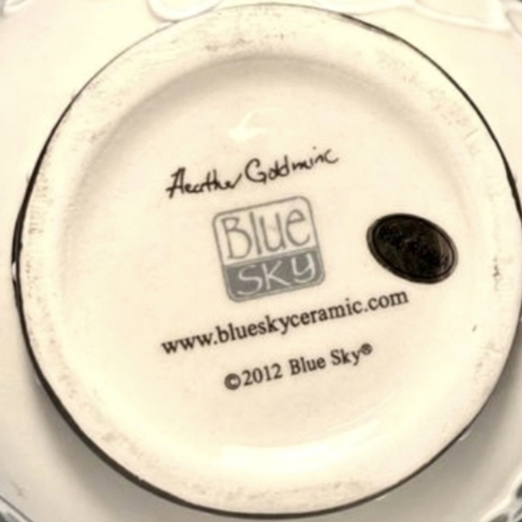 2012 BLUE SKY HEATHER GOLDMINE CERAMIC CREAMER - Picture 16 of 16